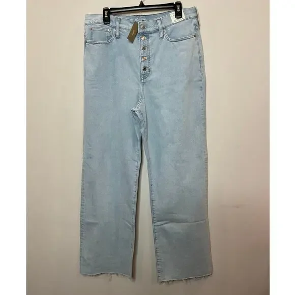 J. Crew Full-length slim wide-leg jean in Doriel wash NWT - Picture 3 of 7